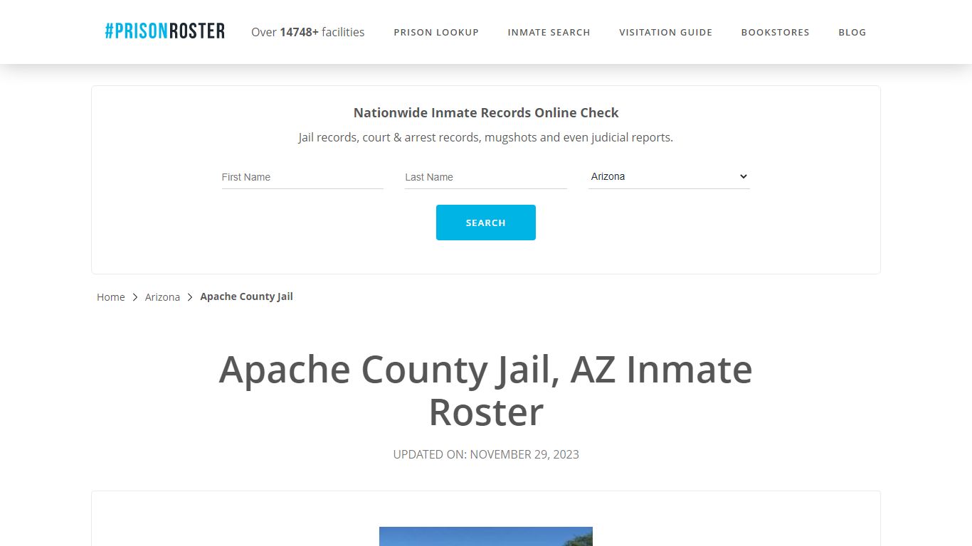 Apache County Jail, AZ Inmate Roster - Prisonroster